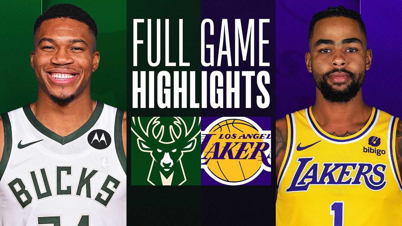 Milwaukee Bucks vs Lakers Match Player Stats & Records (2026)